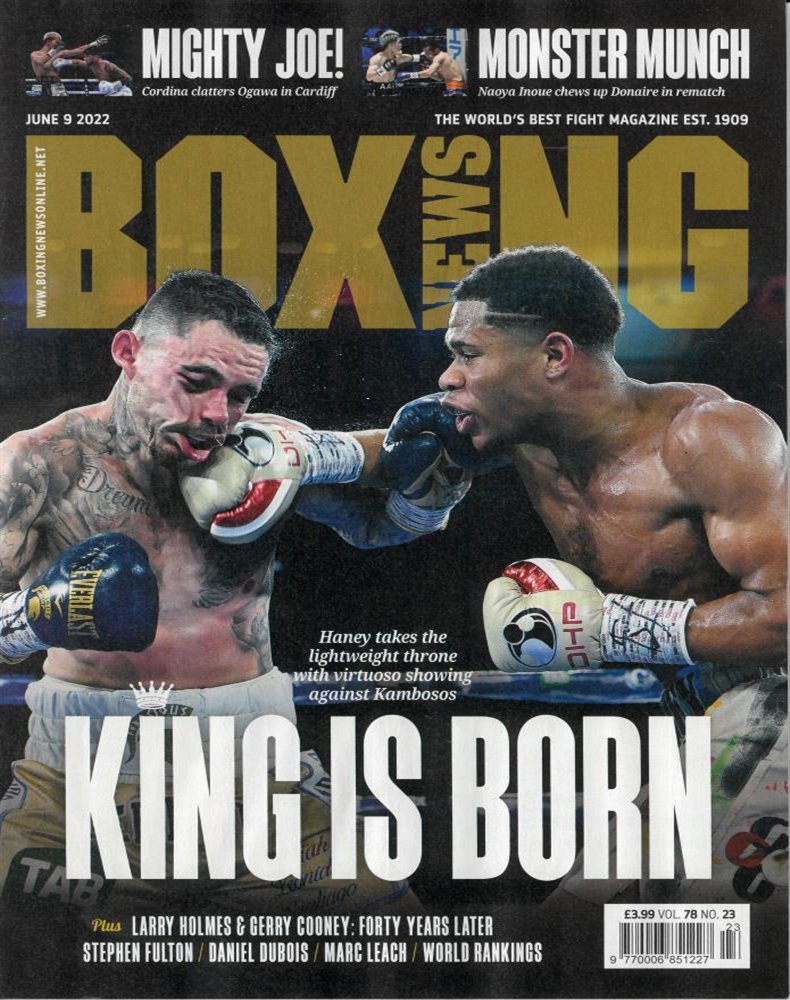 Boxing News Magazine Issue 09/06/2022