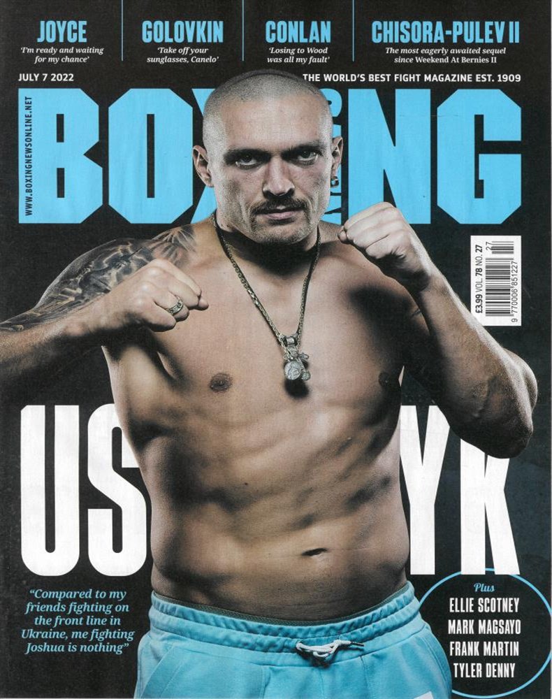 Boxing News Magazine Issue 07/07/2022