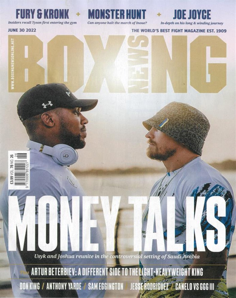 Boxing News Magazine Issue 30/06/2022