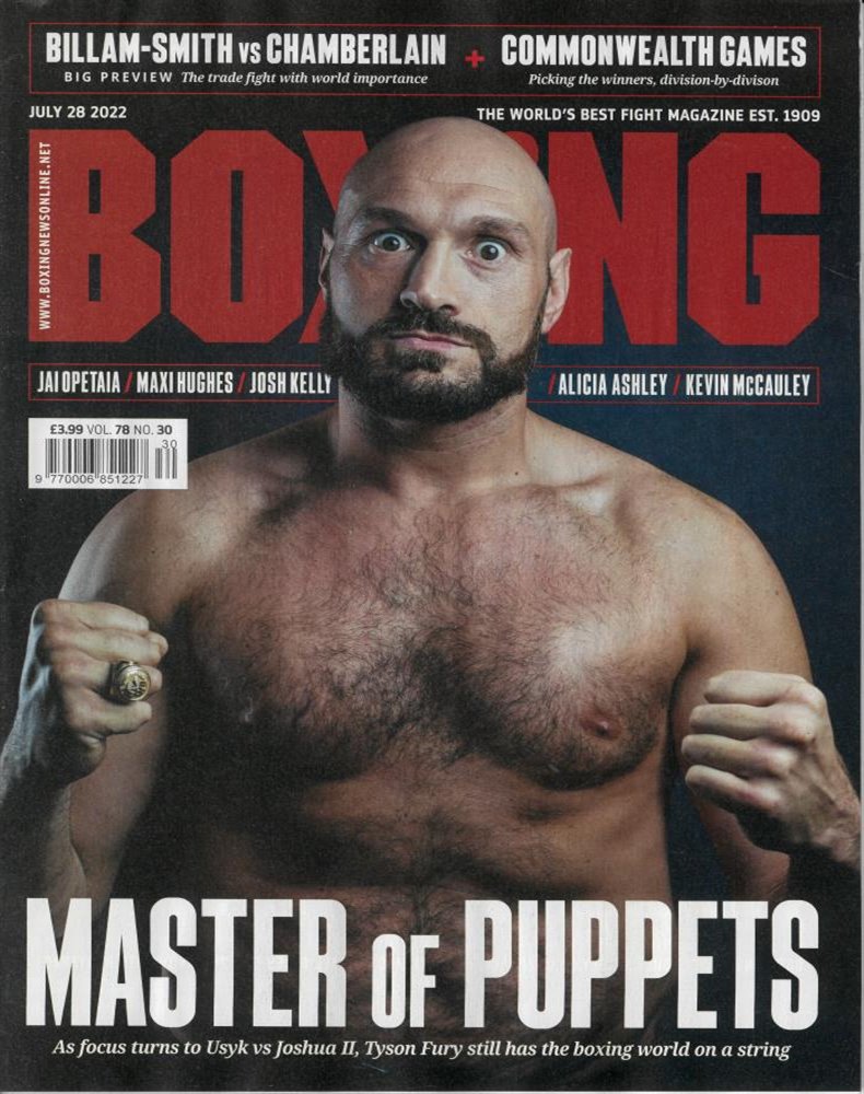 Boxing News Magazine Issue 28/07/2022