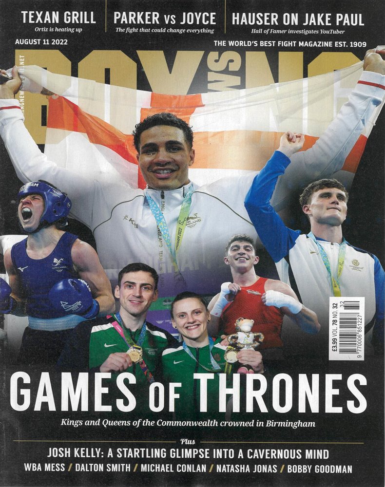 Boxing News Magazine Issue 11/08/2022