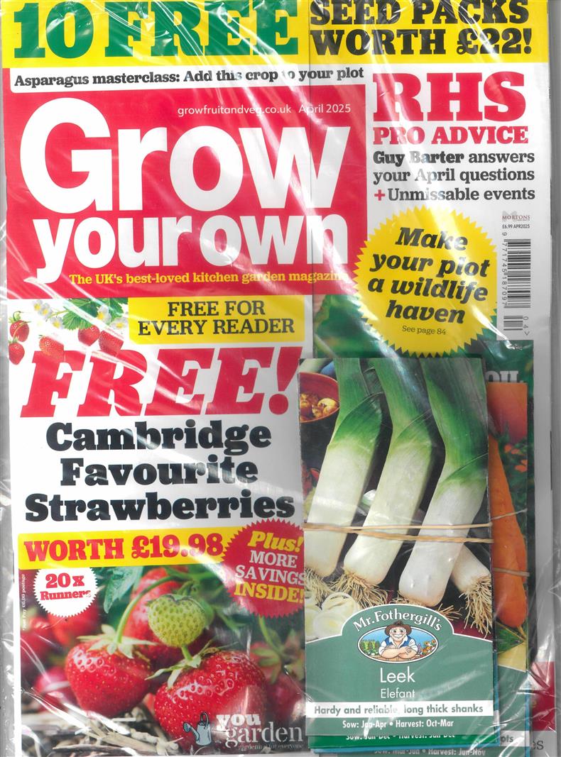 Grow Your Own - APR 25