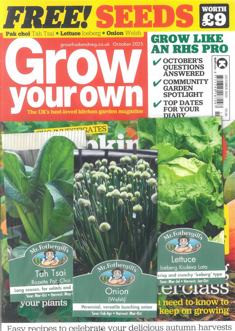 Grow Your Own - OCT 25