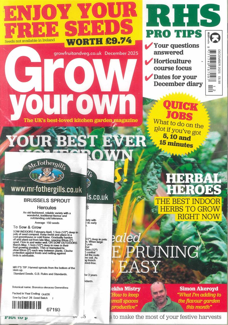Grow Your Own - DEC 25