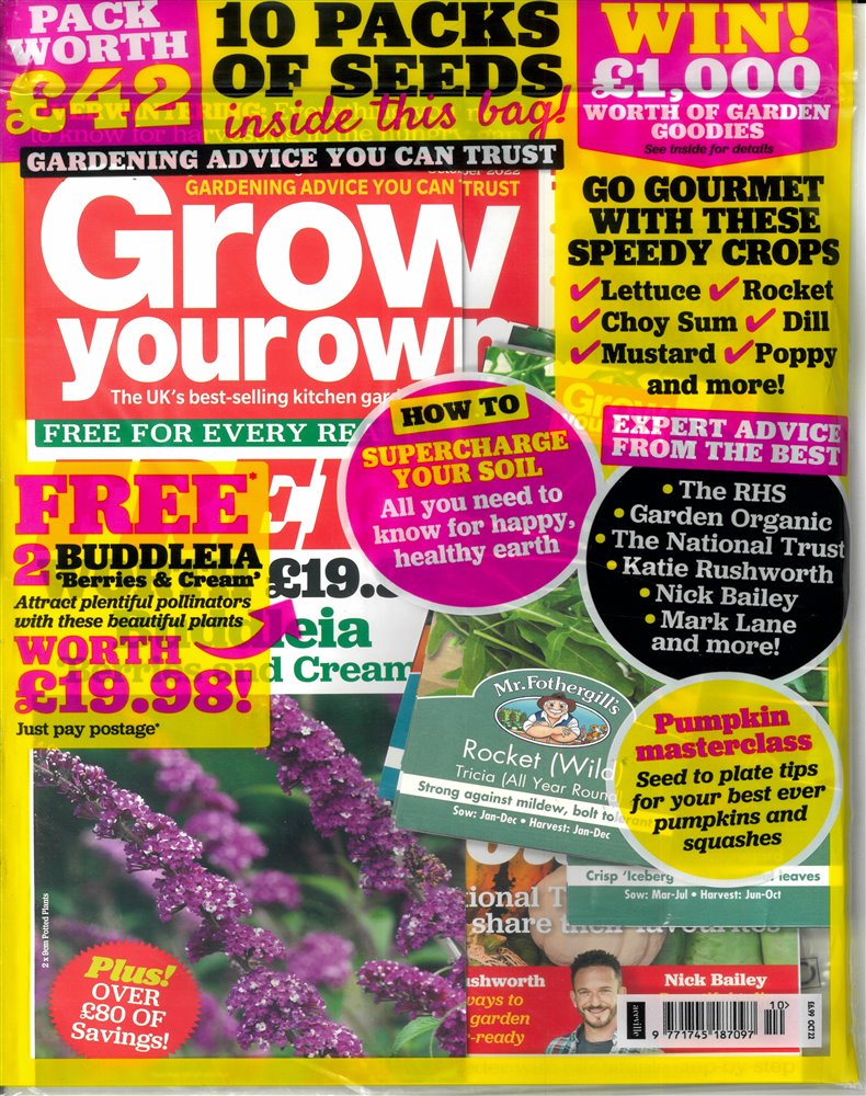 Grow Your Own Magazine Subscription Grow Your Own Magazine Subscription