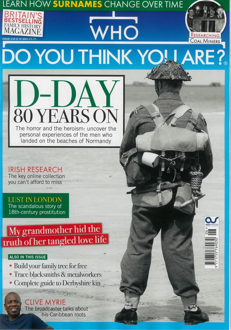 Who Do You Think You Are - JUN 24