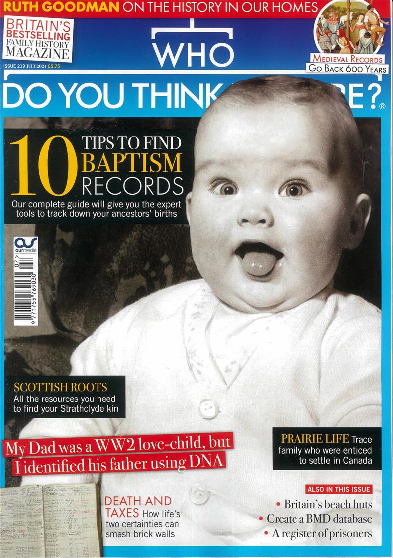 Who Do You Think You Are - JUL 24