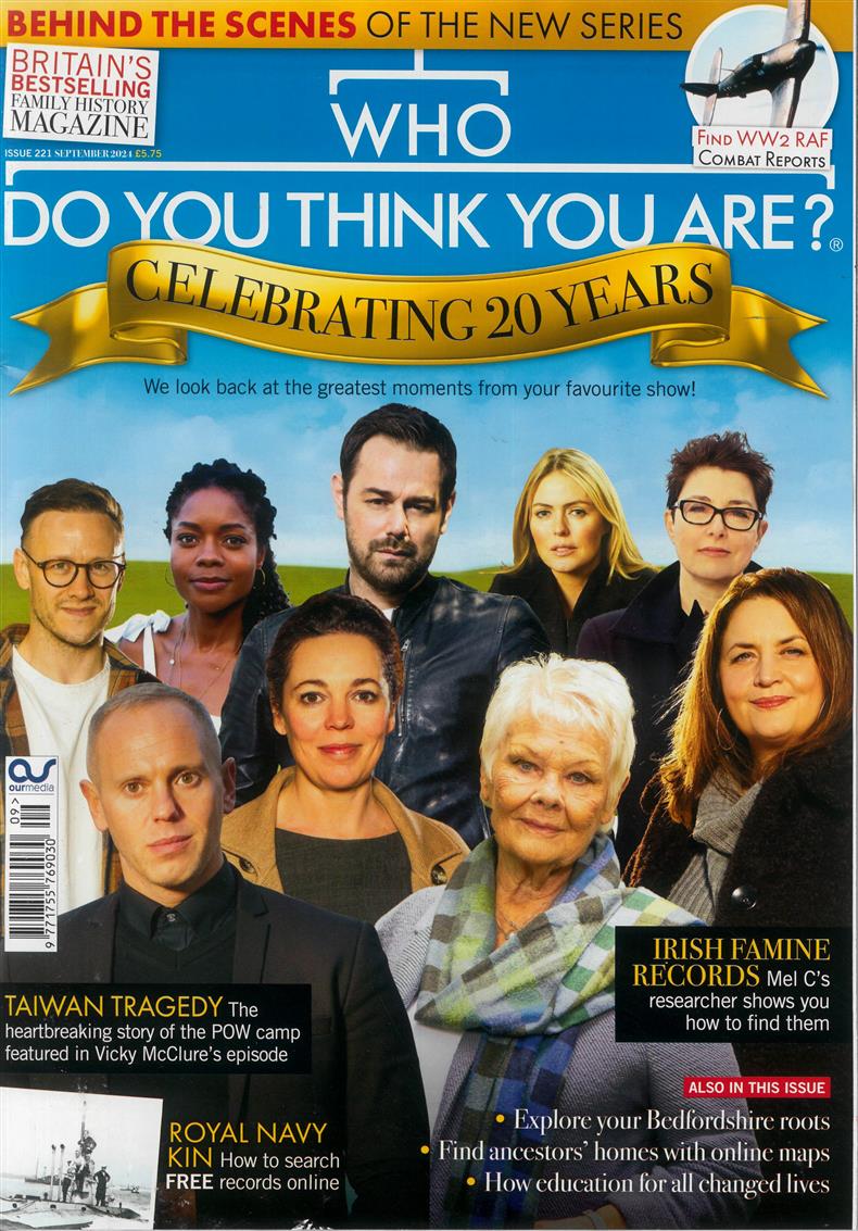 Who Do You Think You Are - SEP 24