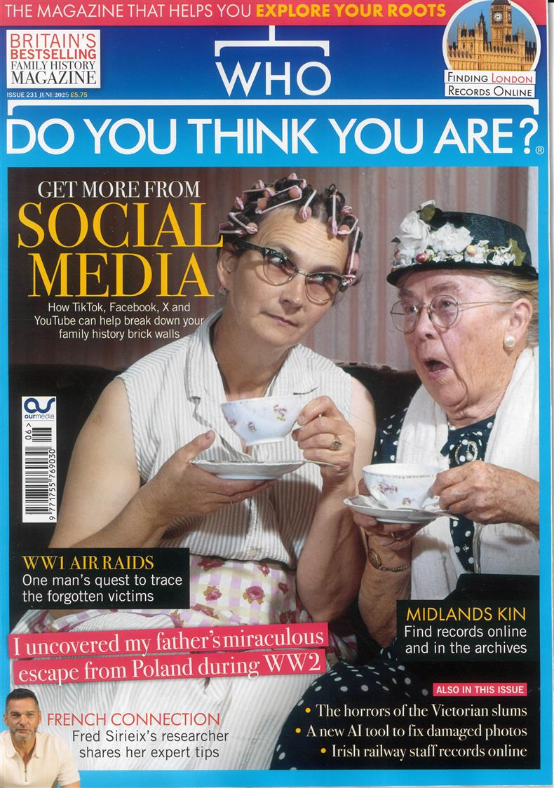 Who Do You Think You Are - JUN 25