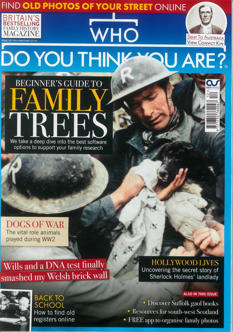 Who Do You Think You Are - DEC 25