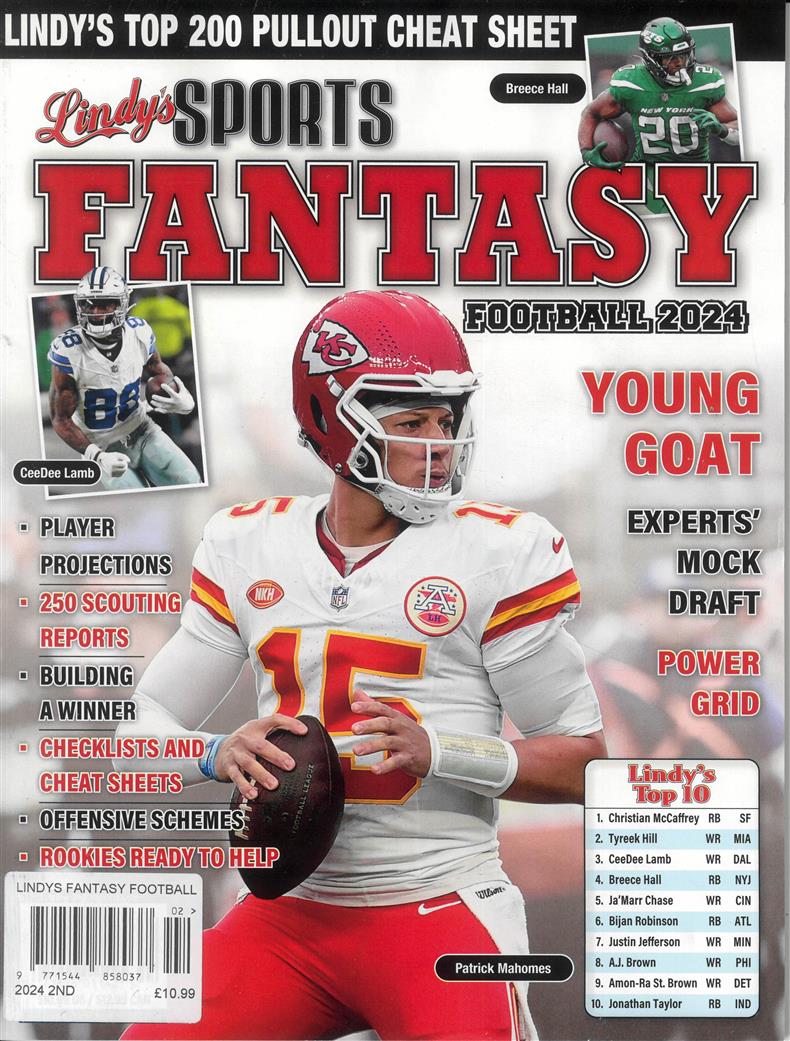 Lindy’s Sports Fantasy Football - 2024 NO 2