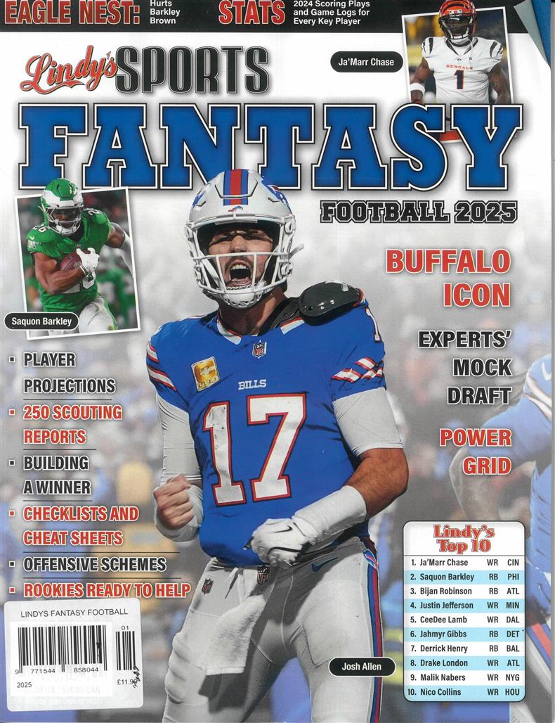 Lindy’s Sports Fantasy Football - 2025