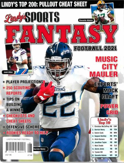 Lindy’s Sports Fantasy Football Magazine