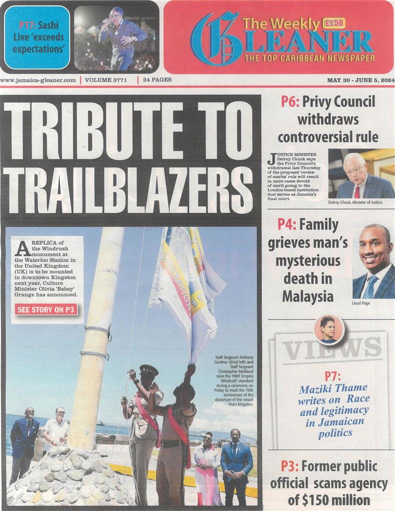 The Weekly Gleaner - 30/05/2024