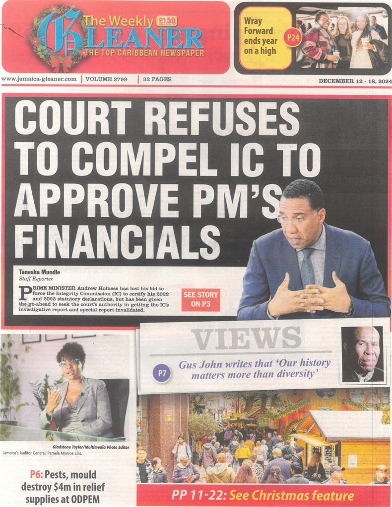 The Weekly Gleaner - 12/12/2024
