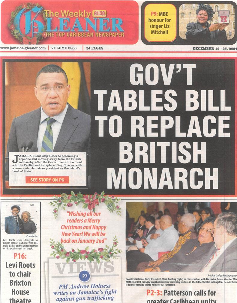 The Weekly Gleaner - 19/12/2024