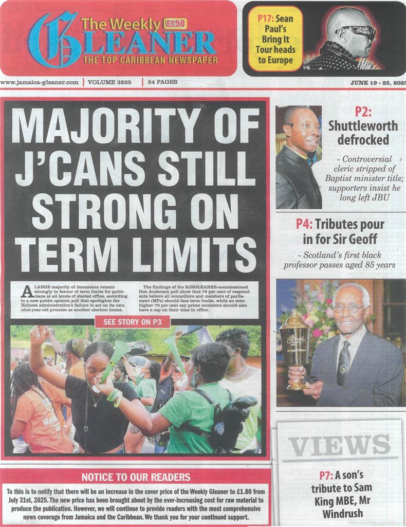 The Weekly Gleaner - 19/06/2025