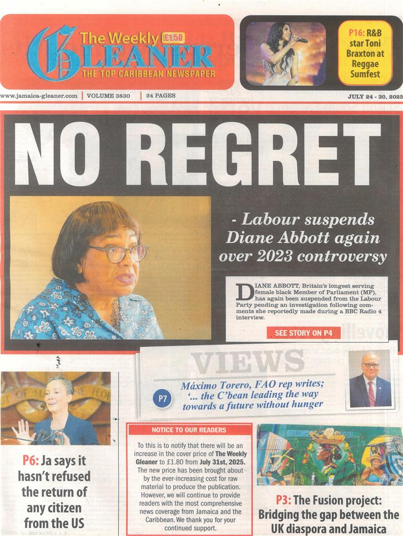 The Weekly Gleaner - 24/07/2025