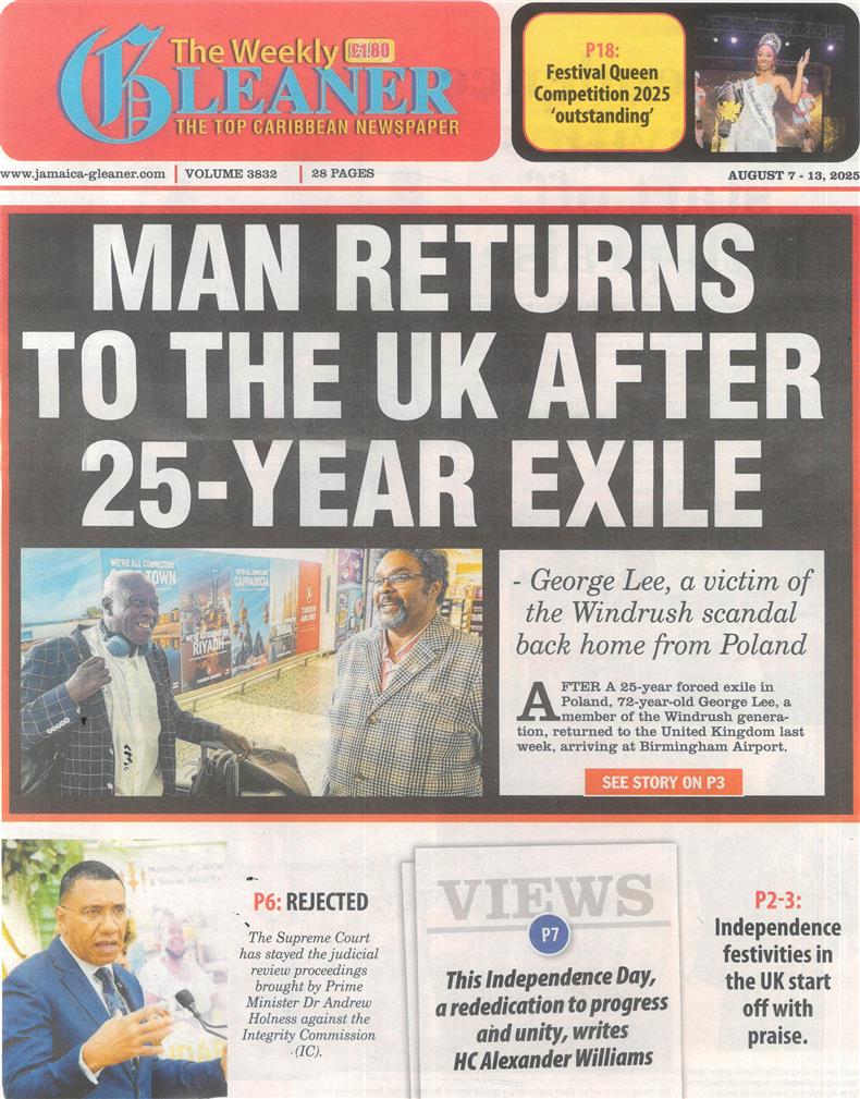 The Weekly Gleaner - 07/08/2025