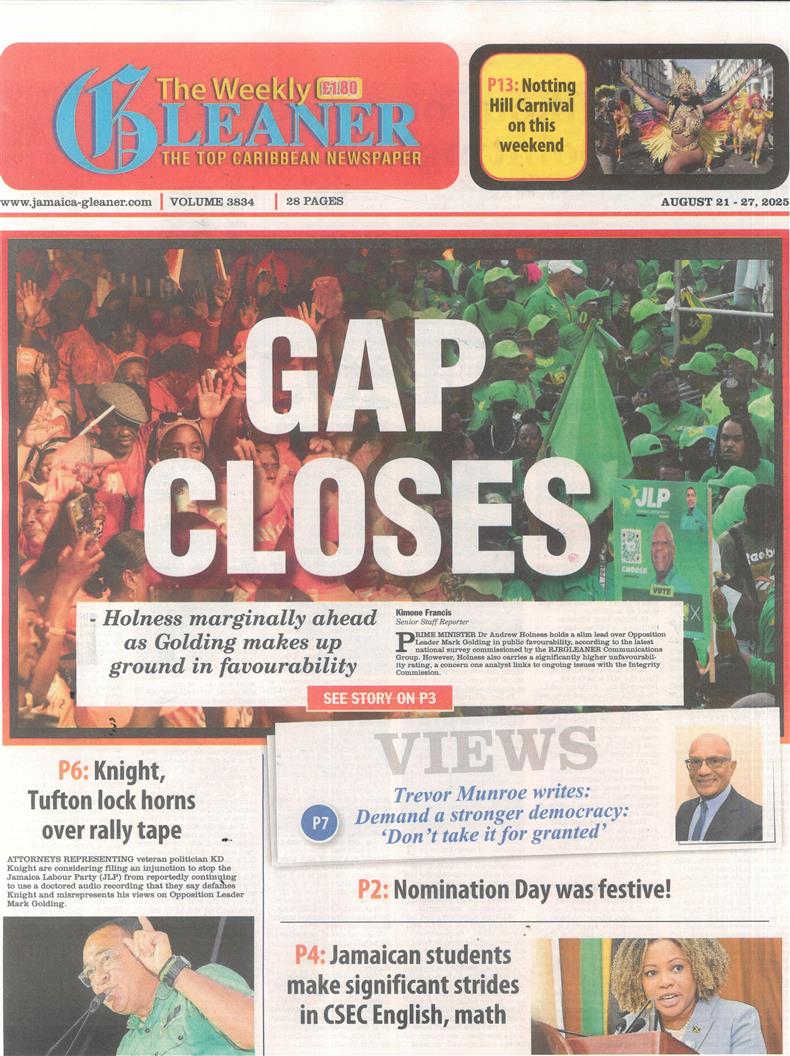 The Weekly Gleaner - 21/08/2025
