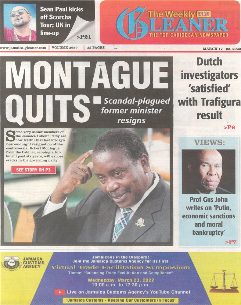 The Weekly Gleaner Magazine Issue 17/03/2022