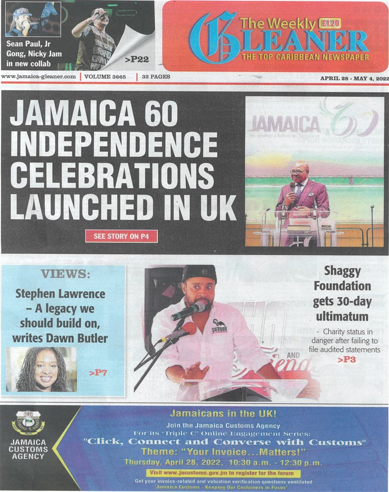 The Weekly Gleaner Magazine Issue 28/04/2022