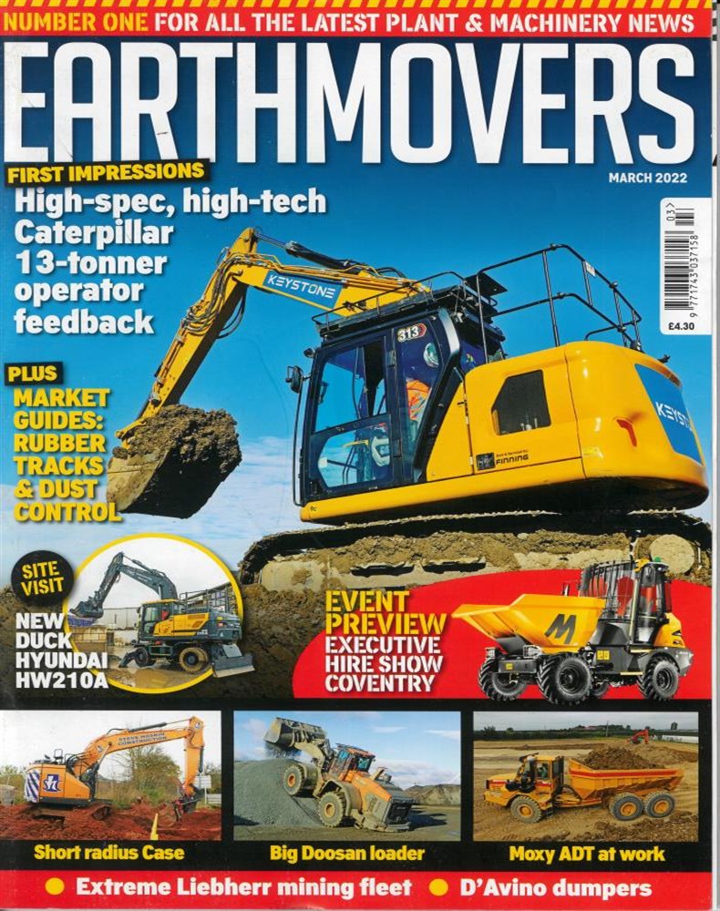 Earthmovers Magazine Issue MAR 22