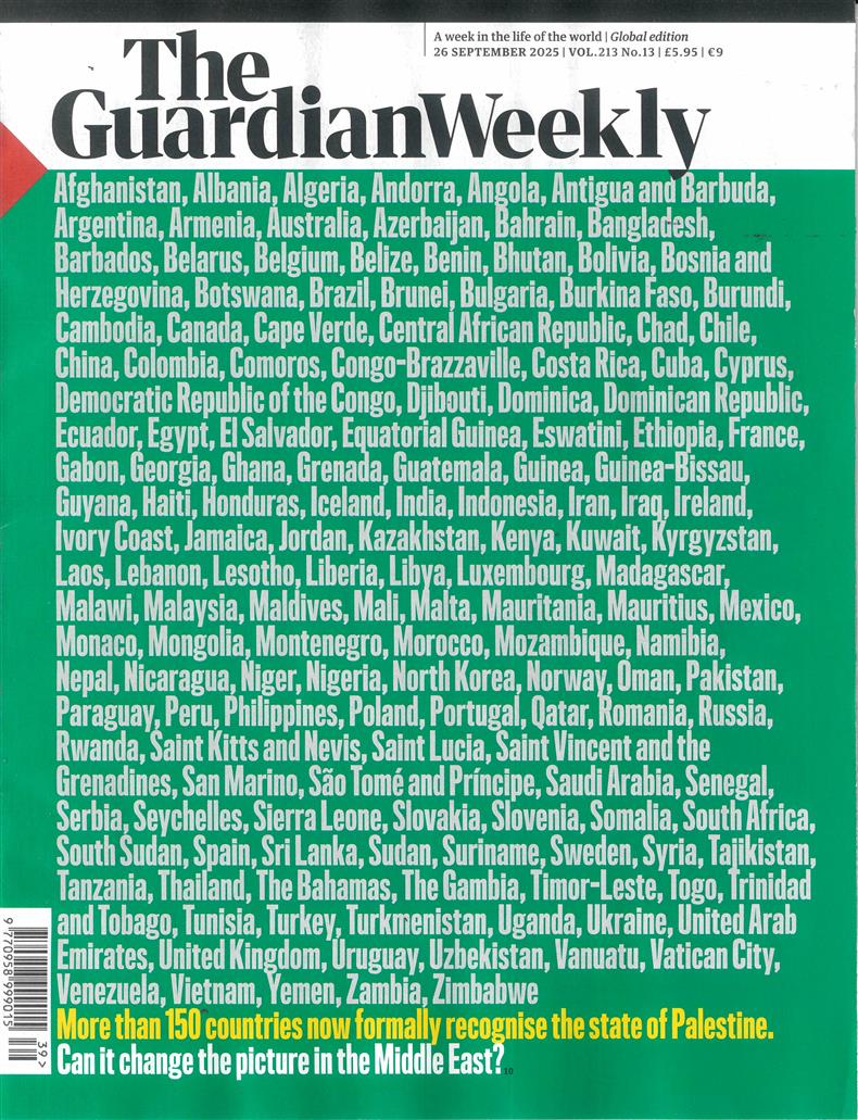 The Guardian Weekly - 26/09/2025