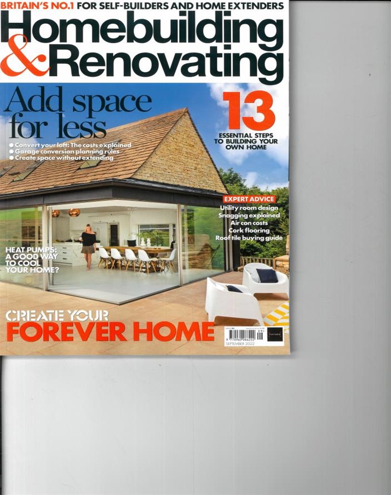 Home Building and Renovating Magazine Issue SEP 22