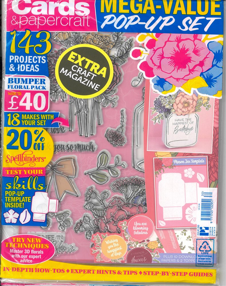 Simply Cards & Papercraft Magazine Issue NO 230