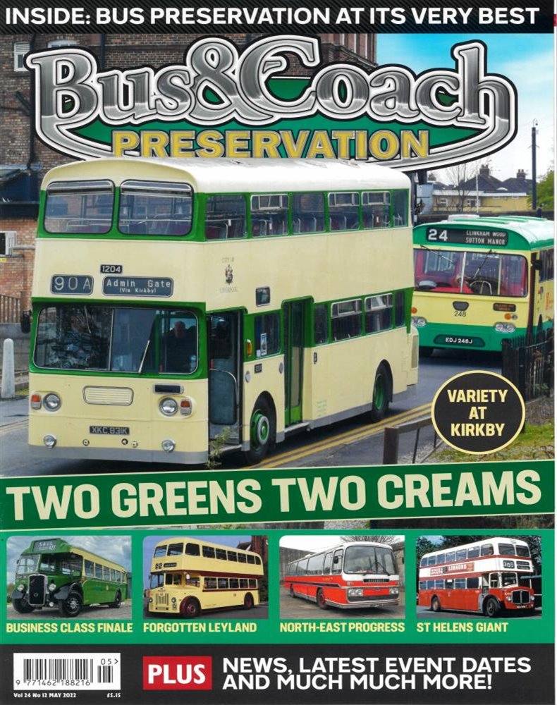 Bus & Coach Preservation Magazine Issue MAY 22