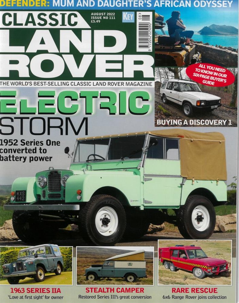 Classic Land Rover Magazine Issue AUG 22