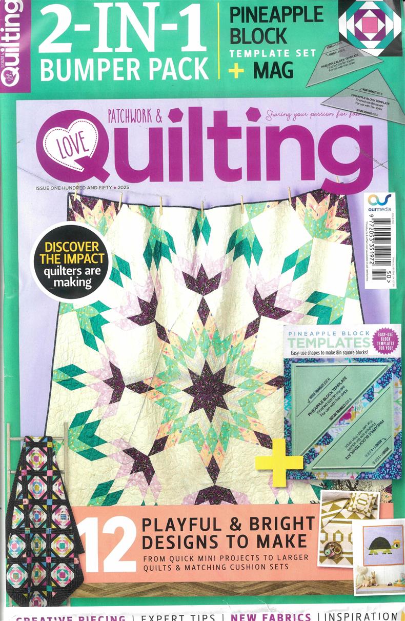 Love Patchwork & Quilting - NO 150