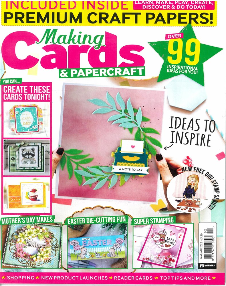 Making Cards Magazine Issue MAR-APR