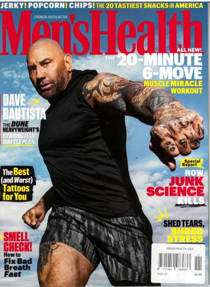 Men's Health USA Magazine