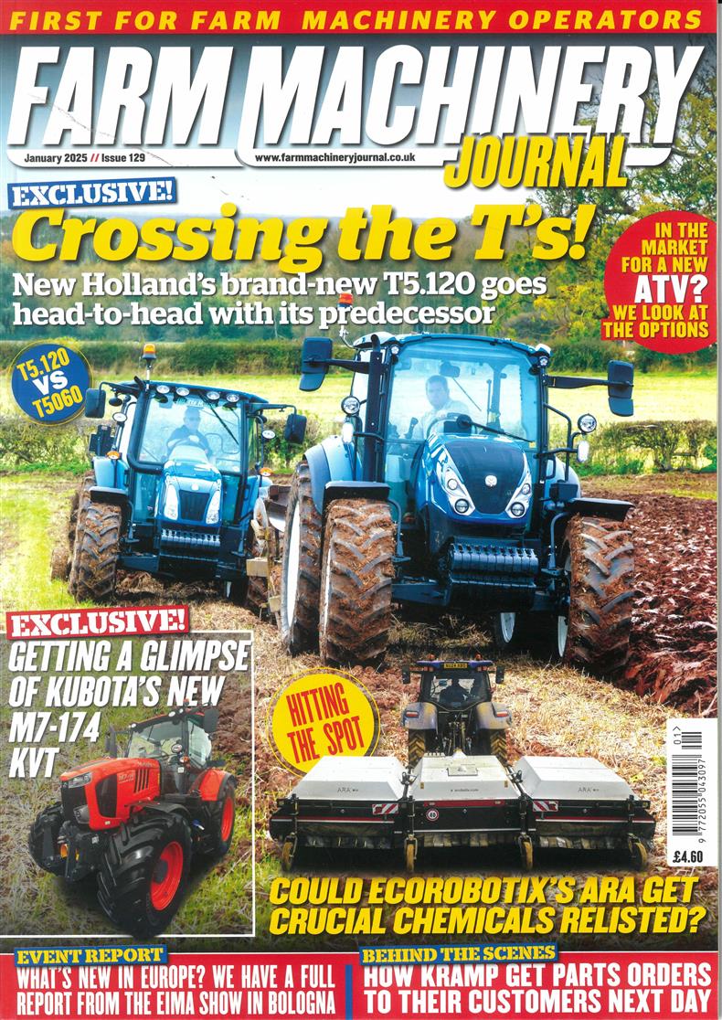 Farm Machinery Journal - JAN 25
