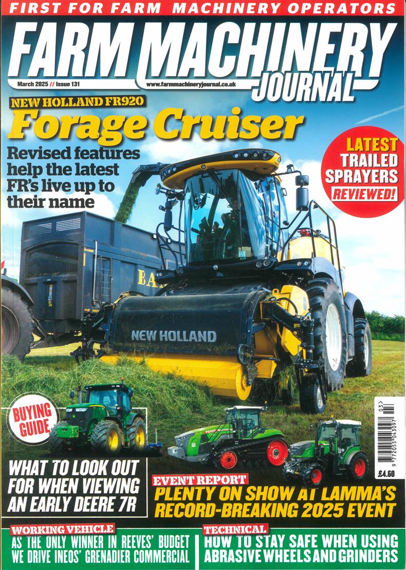 Farm Machinery Journal - MAR 25