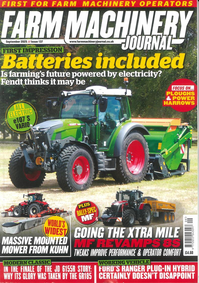 Farm Machinery Journal - SEP 25