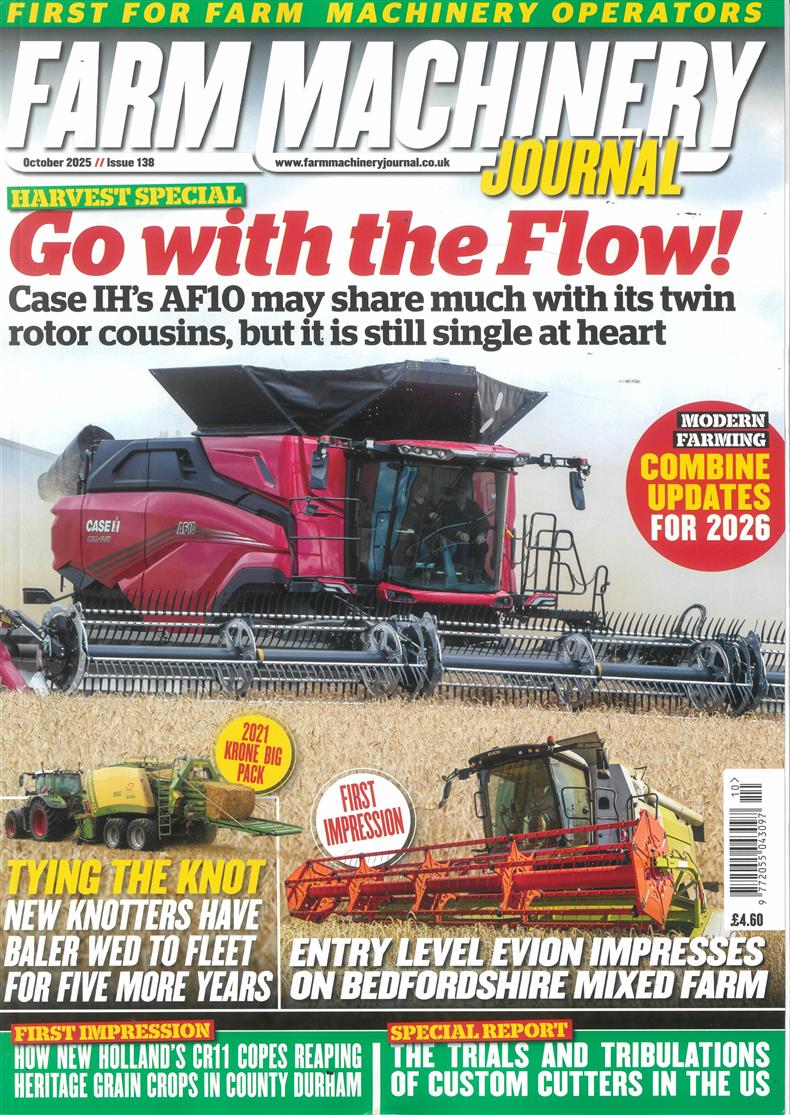 Farm Machinery Journal - OCT 25