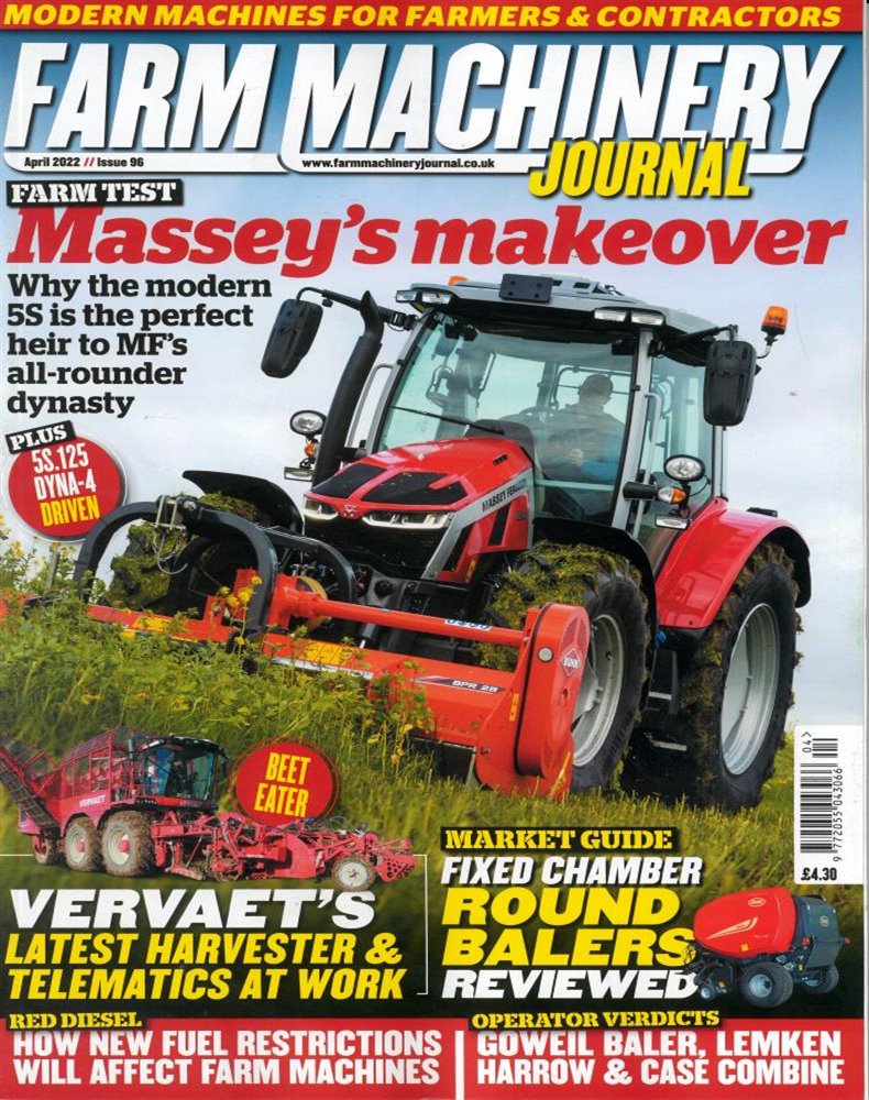 Farm Machinery Journal Magazine Issue APR 22