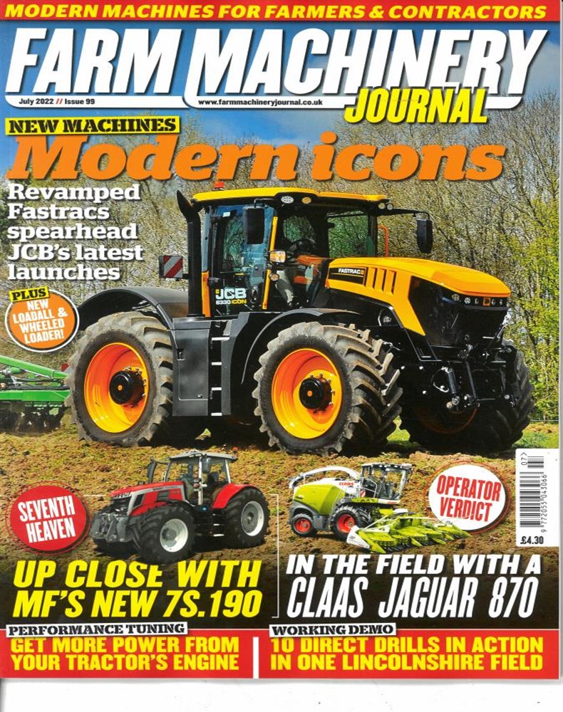 Farm Machinery Journal Magazine Issue JUL 22