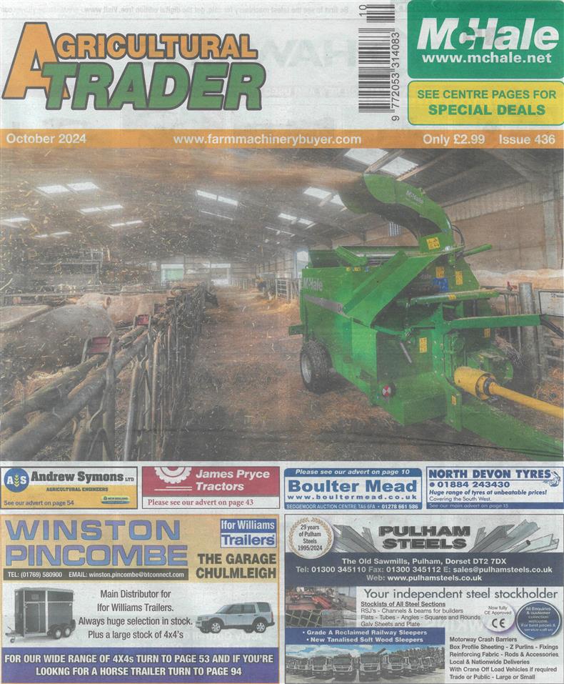 Agricultural Trader - OCT 24