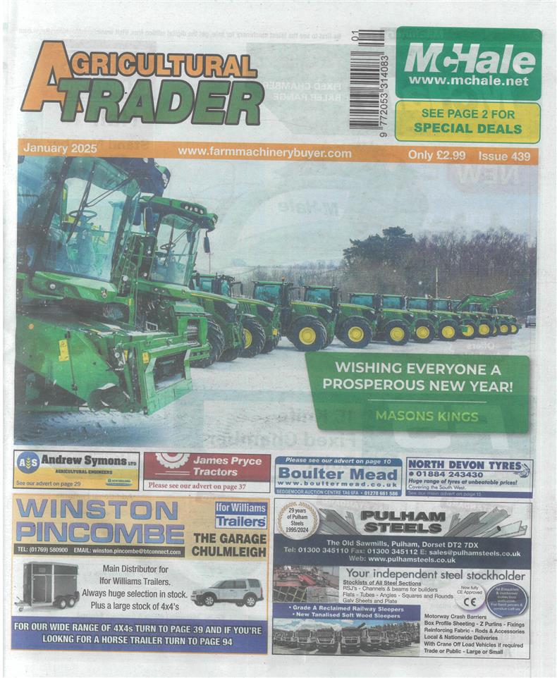 Agricultural Trader - JAN 25