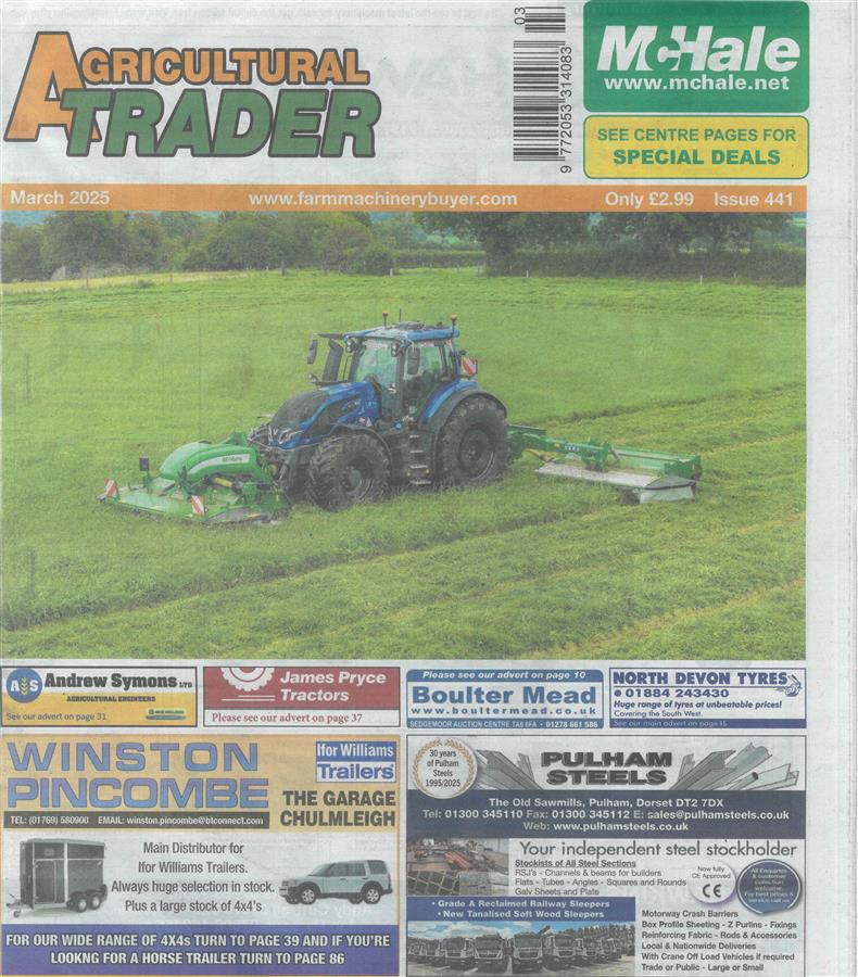 Agricultural Trader - MAR 25