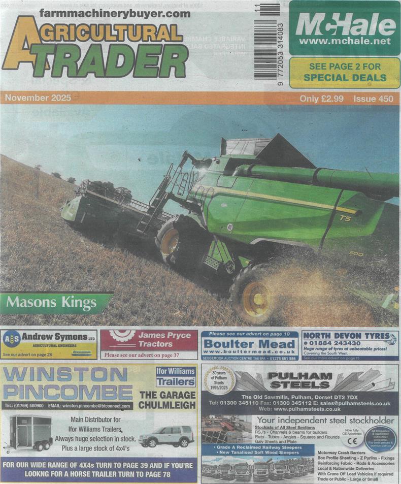 Agricultural Trader - NOV 25