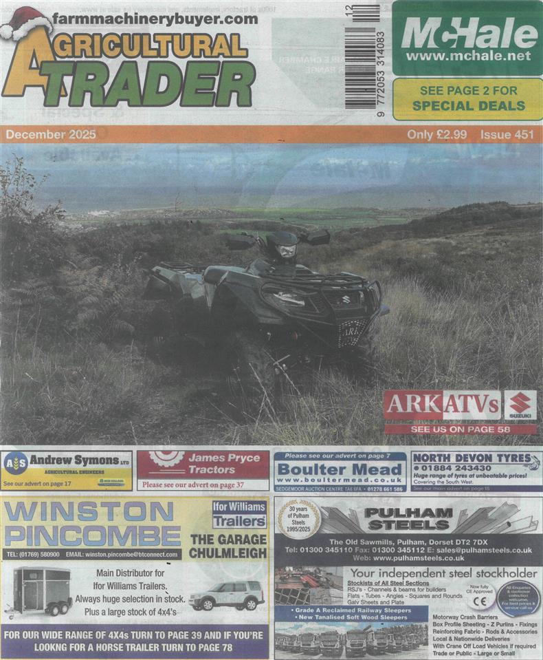 Agricultural Trader - DEC 25