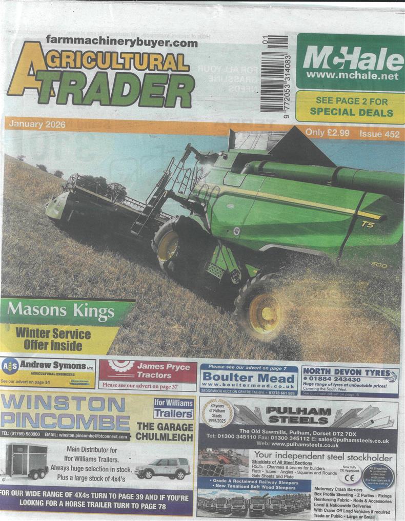 Agricultural Trader - JAN 26