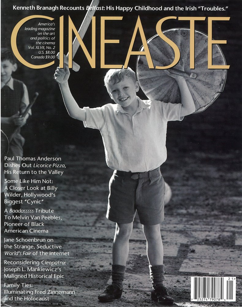 Cineaste Magazine Issue SPRING 22