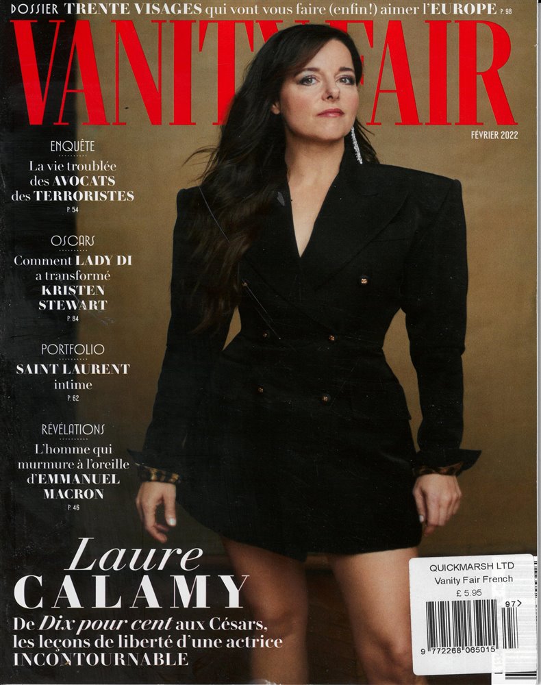 Vanity Fair French Magazine Issue NO 97