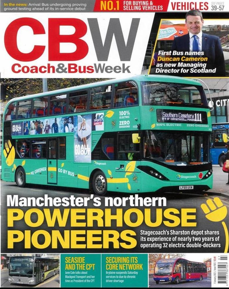 Coach and Bus Week Magazine Issue NO 1507